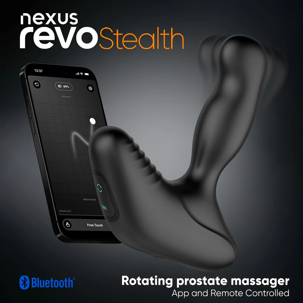 Nexus Revo Stealth App Enabled Rotating and Vibrating Remote Control Prostate Massager - Image 11