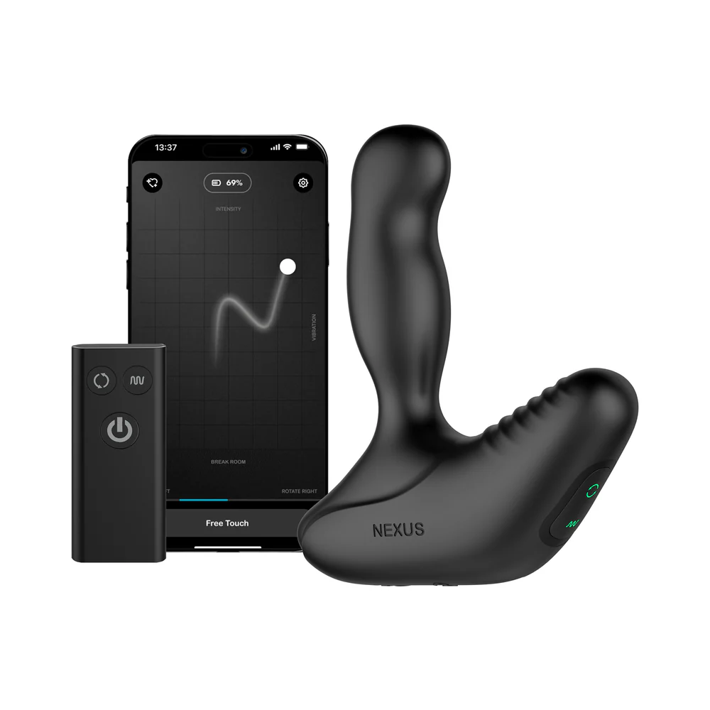 Nexus Revo Stealth App Enabled Rotating and Vibrating Remote Control Prostate Massager - Image 2