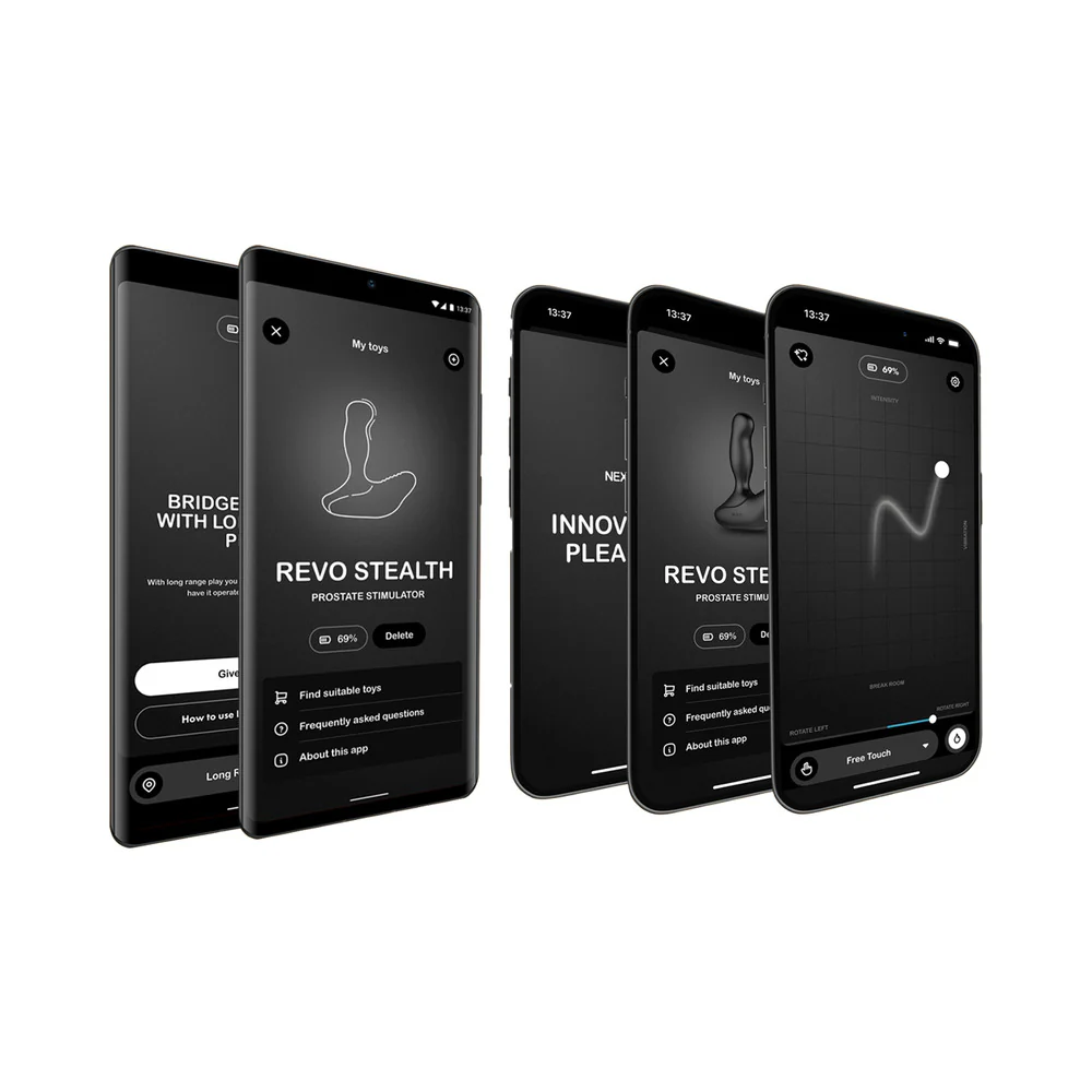 Nexus Revo Stealth App Enabled Rotating and Vibrating Remote Control Prostate Massager - Image 9