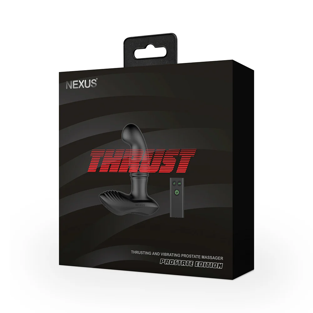 Nexus Thrust Prostate Edition Thrusting Vibrating Prostate and Perineum Massager Black - Image 7