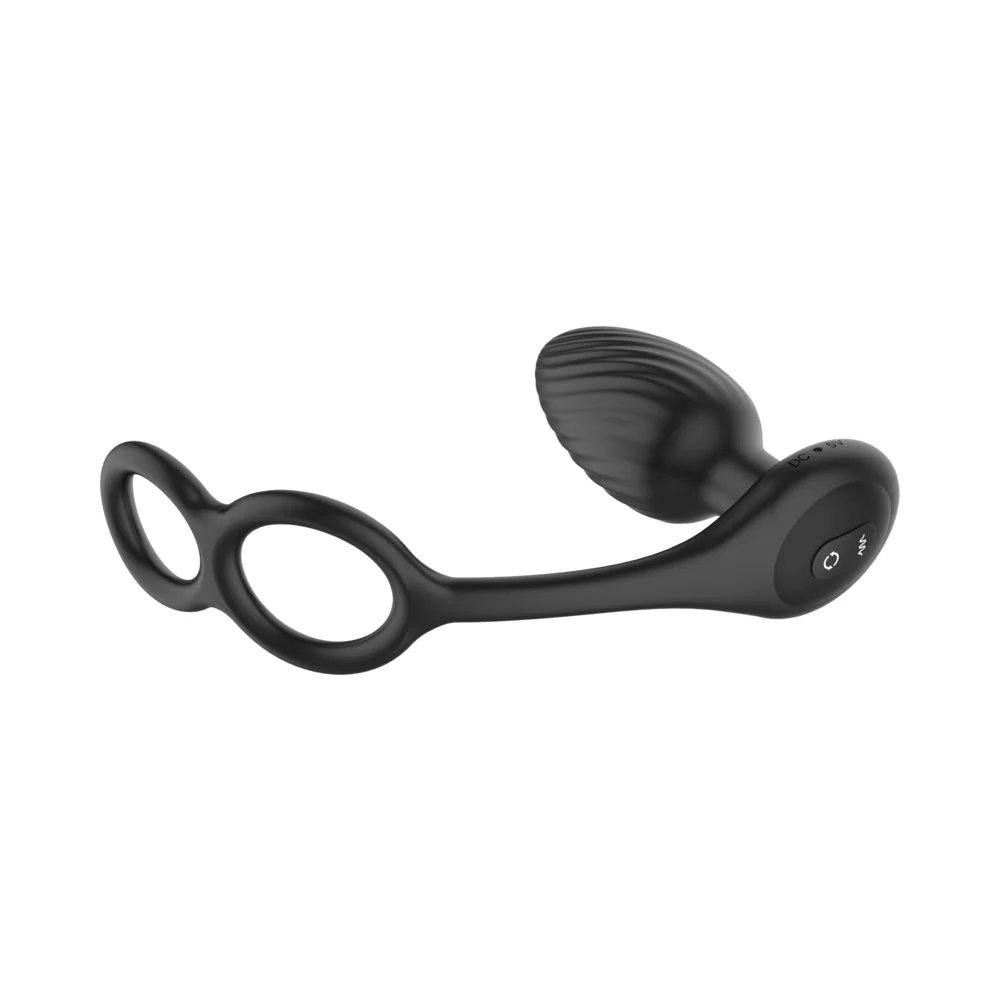 Nexus Tornado Cock and Ball Ring Rotating and Vibrating Butt Plug with Remote Control - Image 11