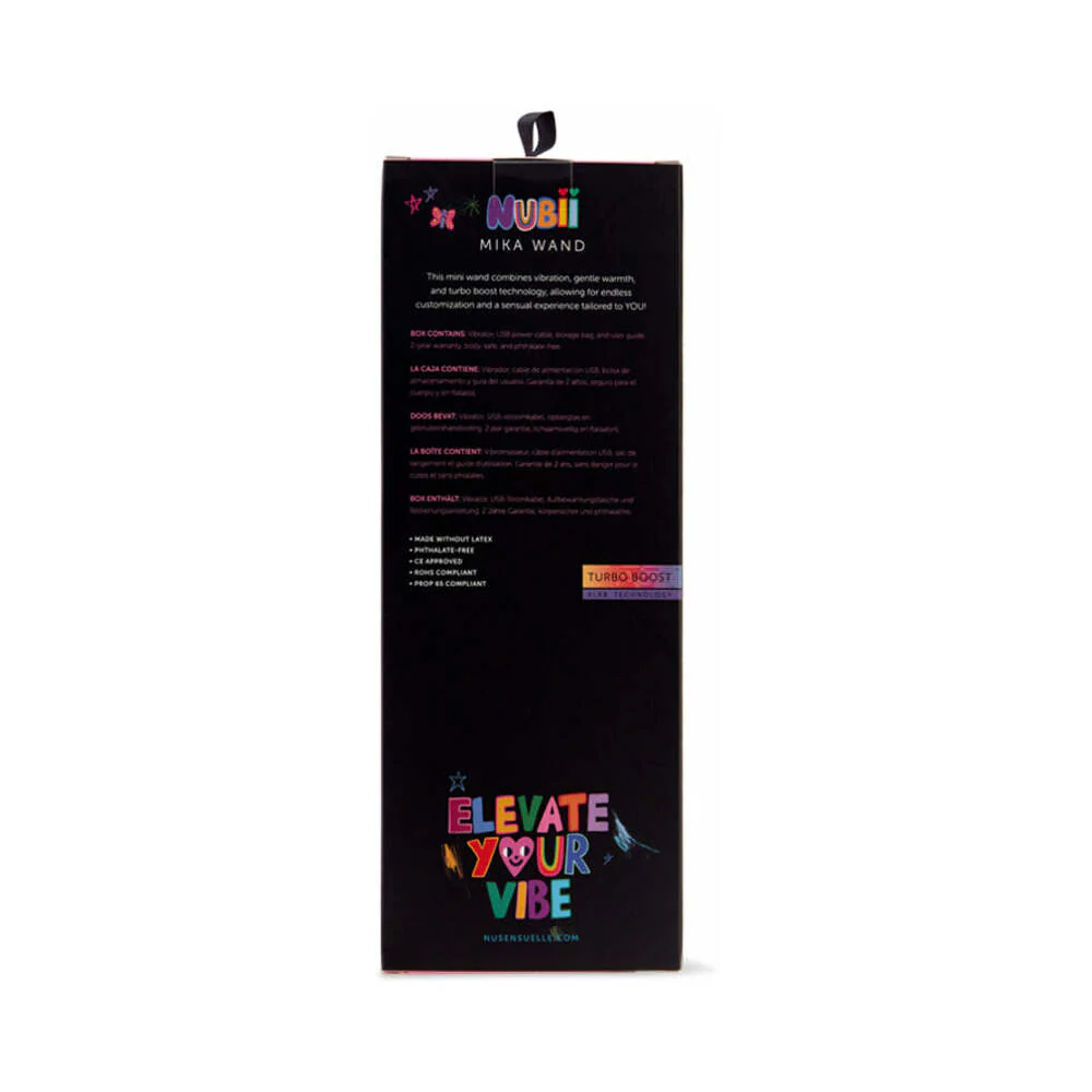 Nu Sensuelle Mika Nubii Wand with Turbo Boost and Heat Blue - Image 4