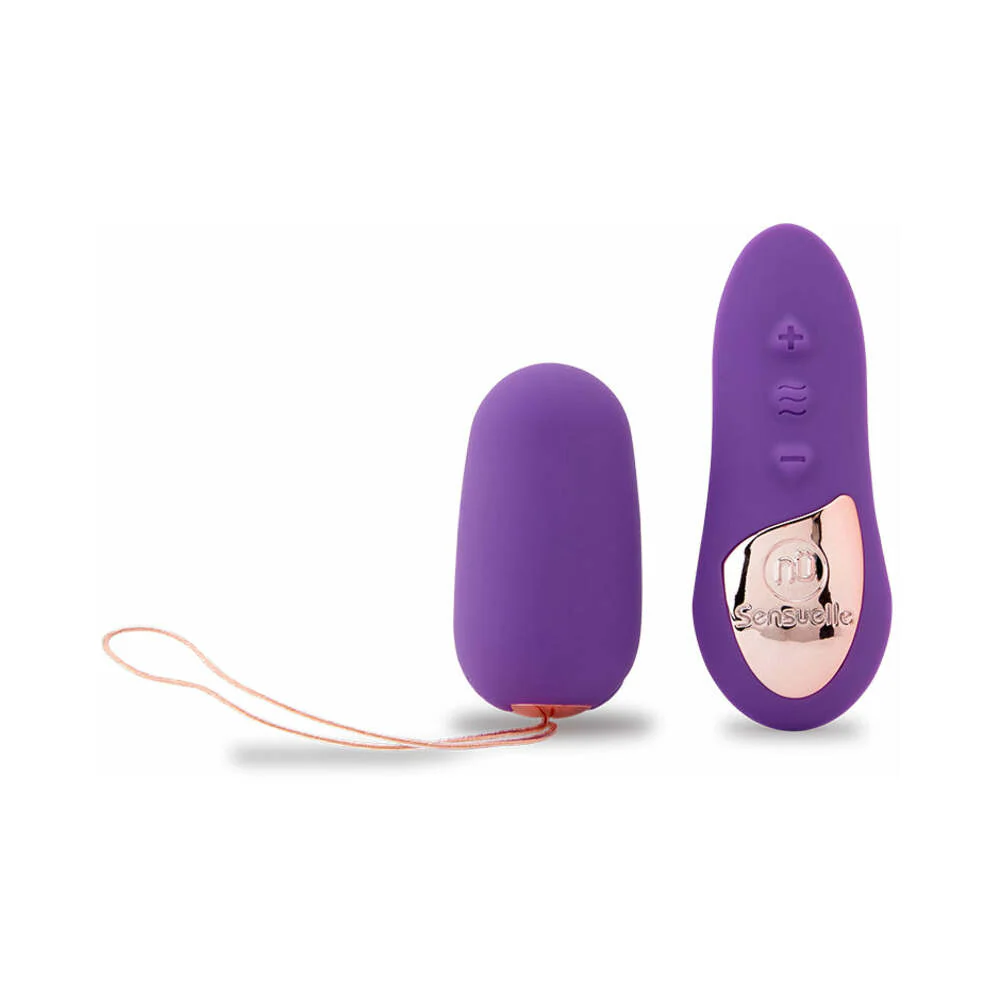 Nu Sensuelle Remote Control 15 Function Petite Egg Purple - Image 2