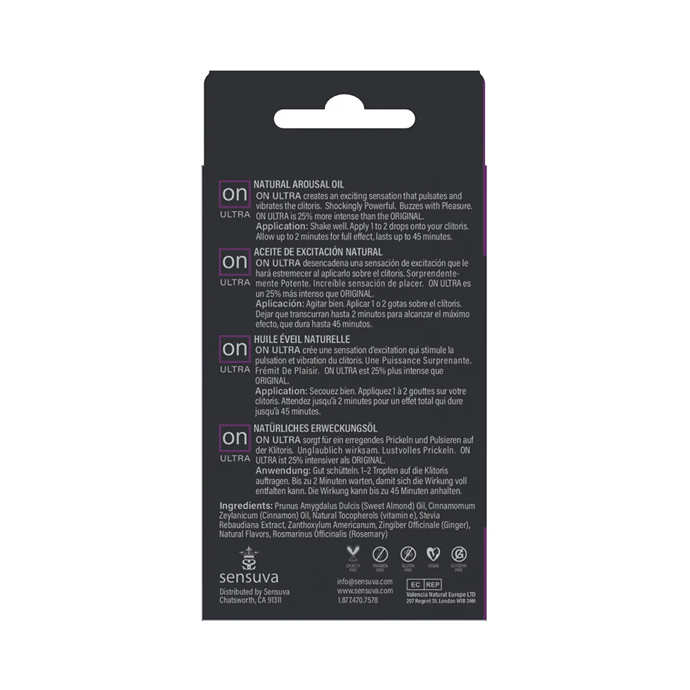 Sensuva ON Ultra Arousal Oil 5 ml - Image 2