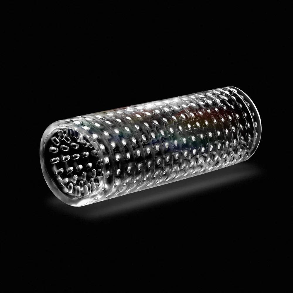 RIZE! Strokez Stimulating Stroker Clear - Image 3