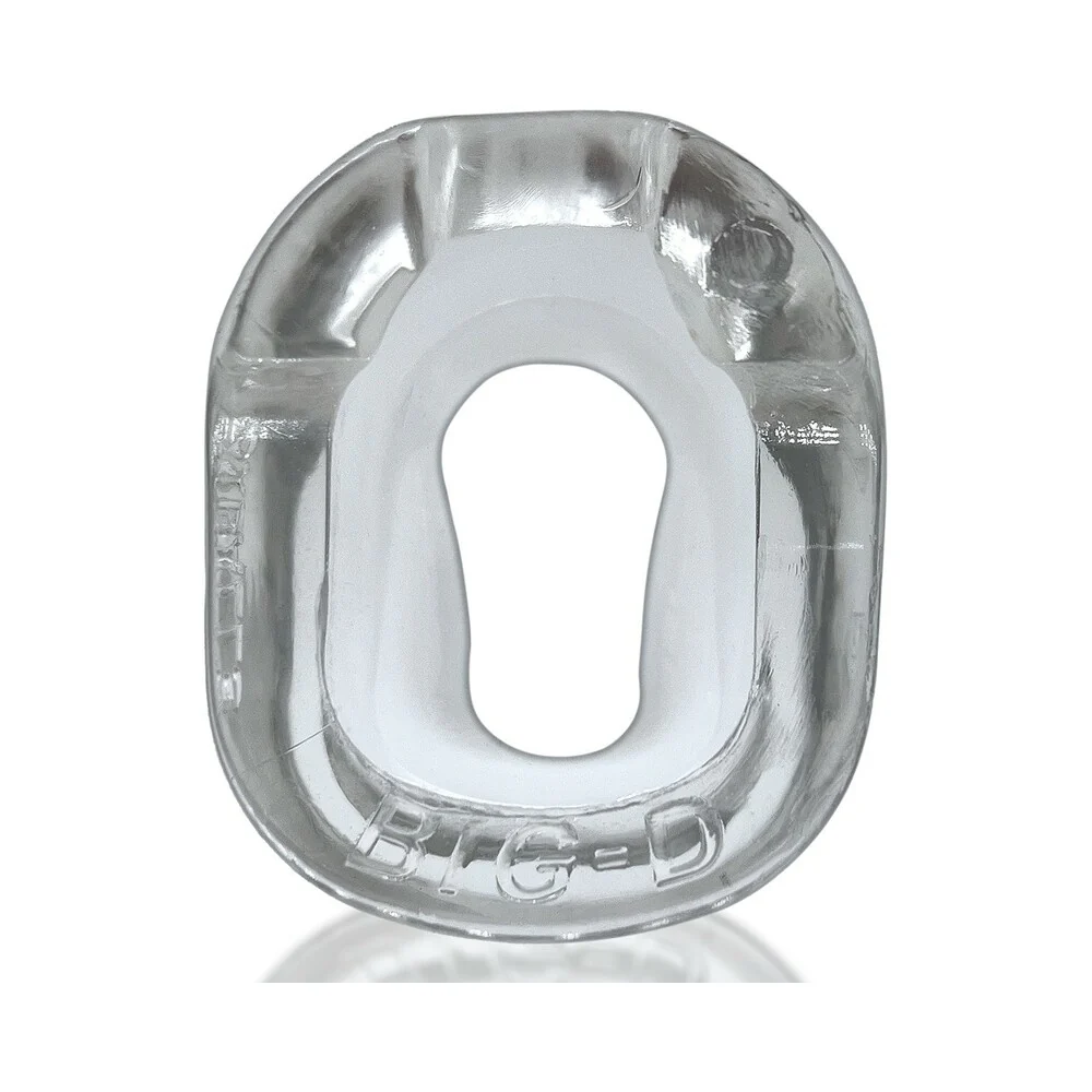 Oxballs Big-D Shaft Grip Cockring Clear - Image 2