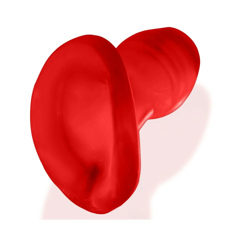Oxballs Glowhole-2 Hollow Buttplug With LED Insert Large Red Morph - Image 8