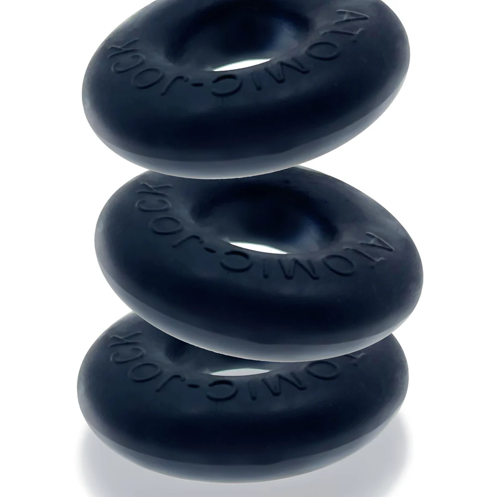 OxBalls Ringer Cockring 3-Pack Plus+Silicone Special Edition Night - Image 2