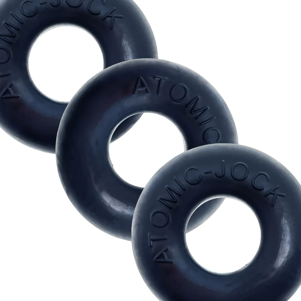 OxBalls Ringer Cockring 3-Pack Plus+Silicone Special Edition Night - Image 3