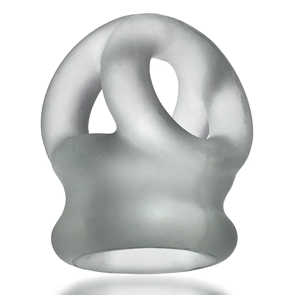 Oxballs Tri-Squeeze Cocksling and Ballstretcher Clear Ice - Image 3
