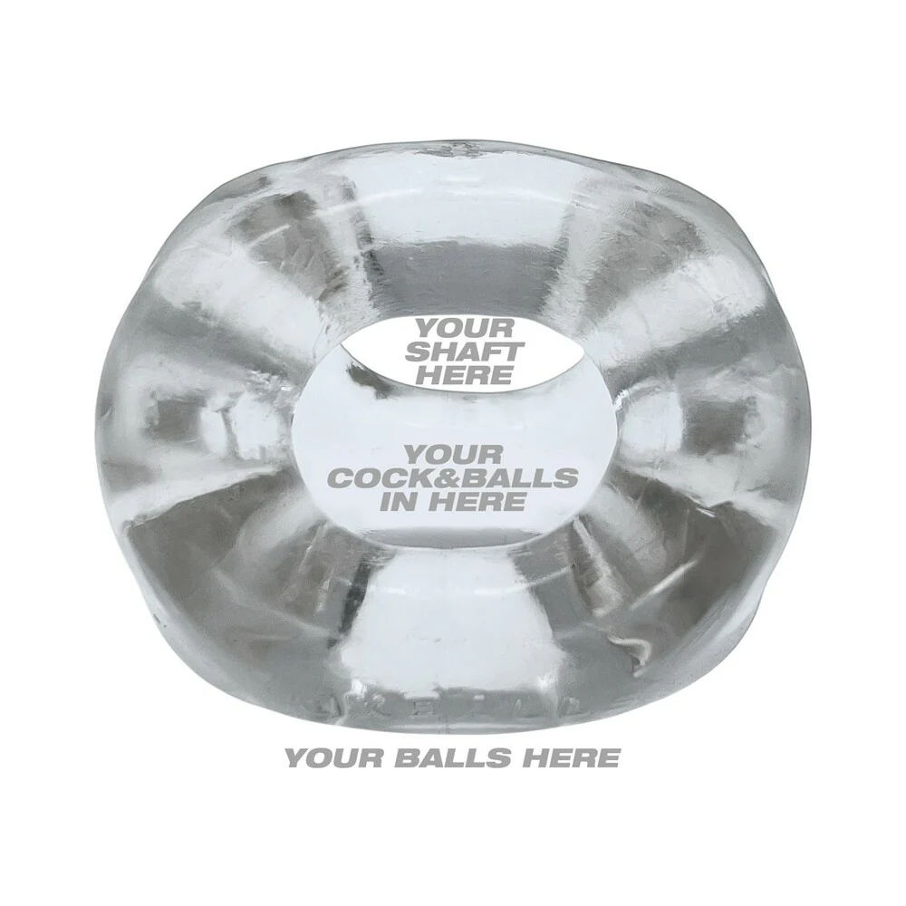 Oxballs Tri-Sport XL Thicker 3-Ring Sling Clear - Image 4