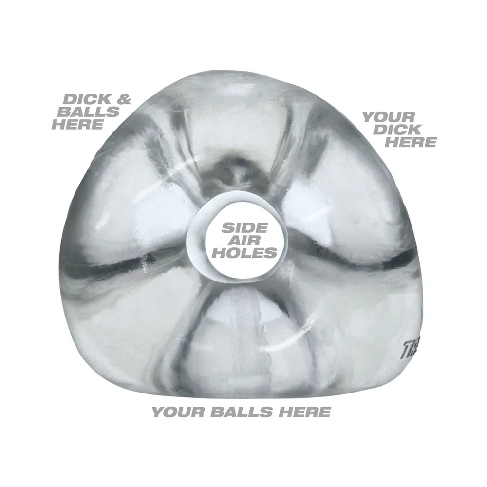 Oxballs Tri-Sport XL Thicker 3-Ring Sling Clear - Image 5