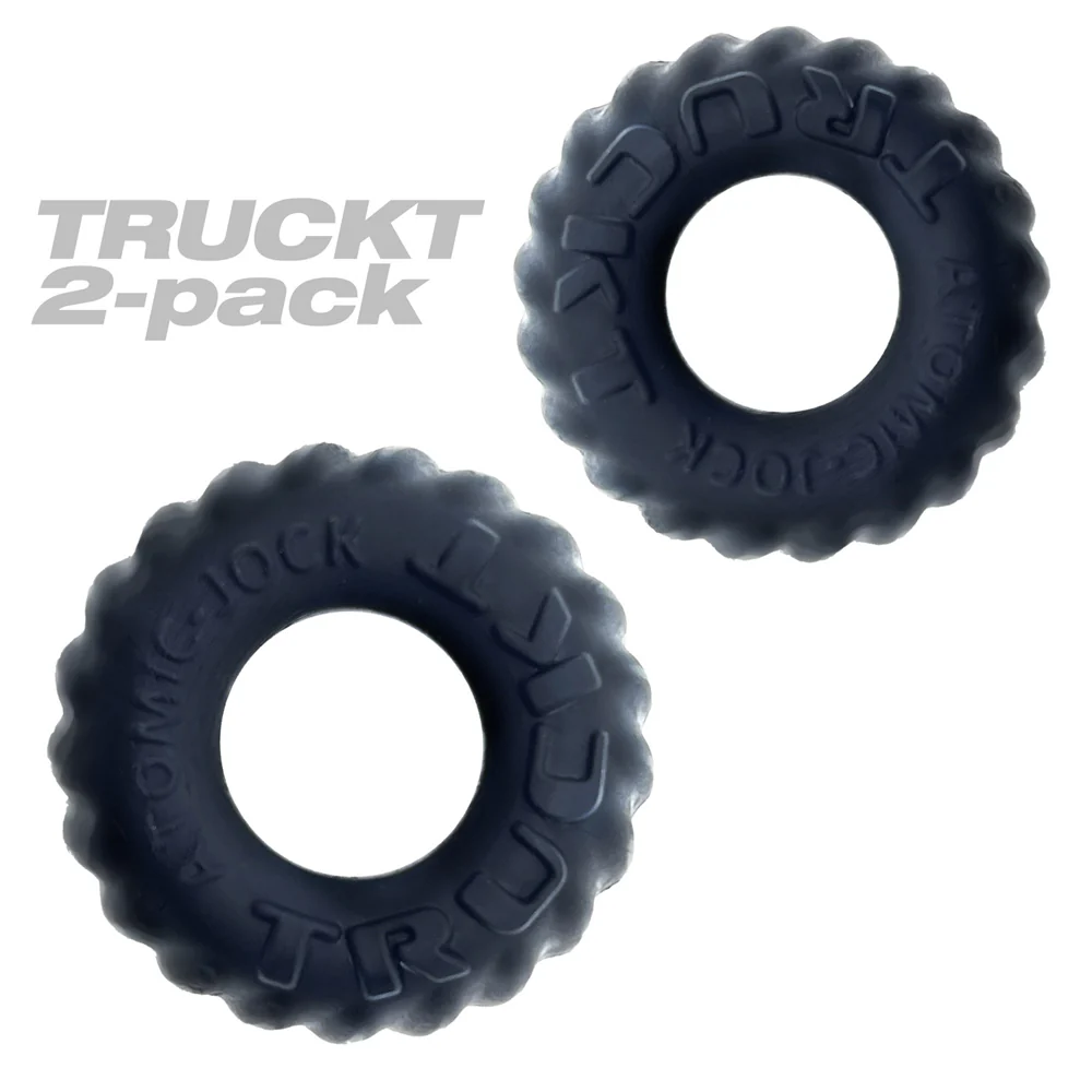 OxBalls Truckt 2-Piece Cockring Plus+Silicone Special Edition Night - Image 3
