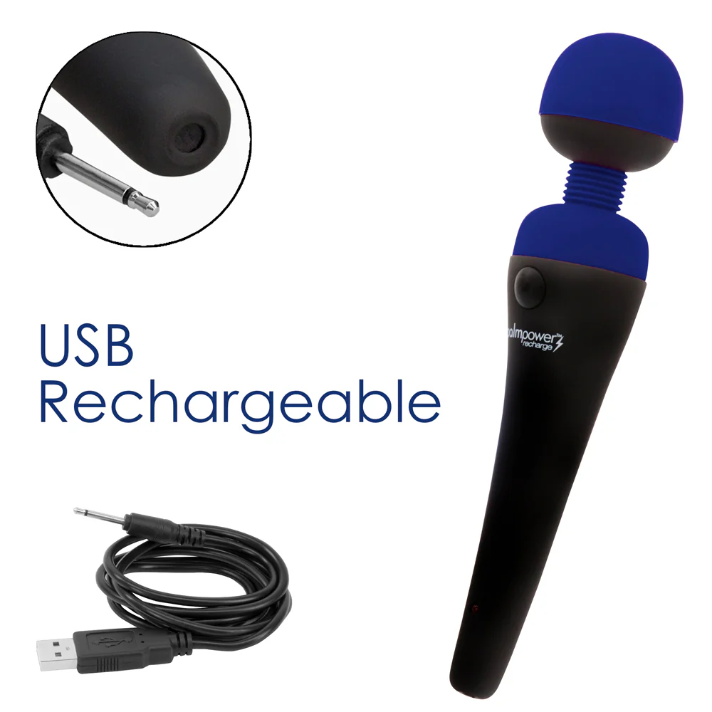 Palmpower Massager USB Rechargeable Blue - Image 7