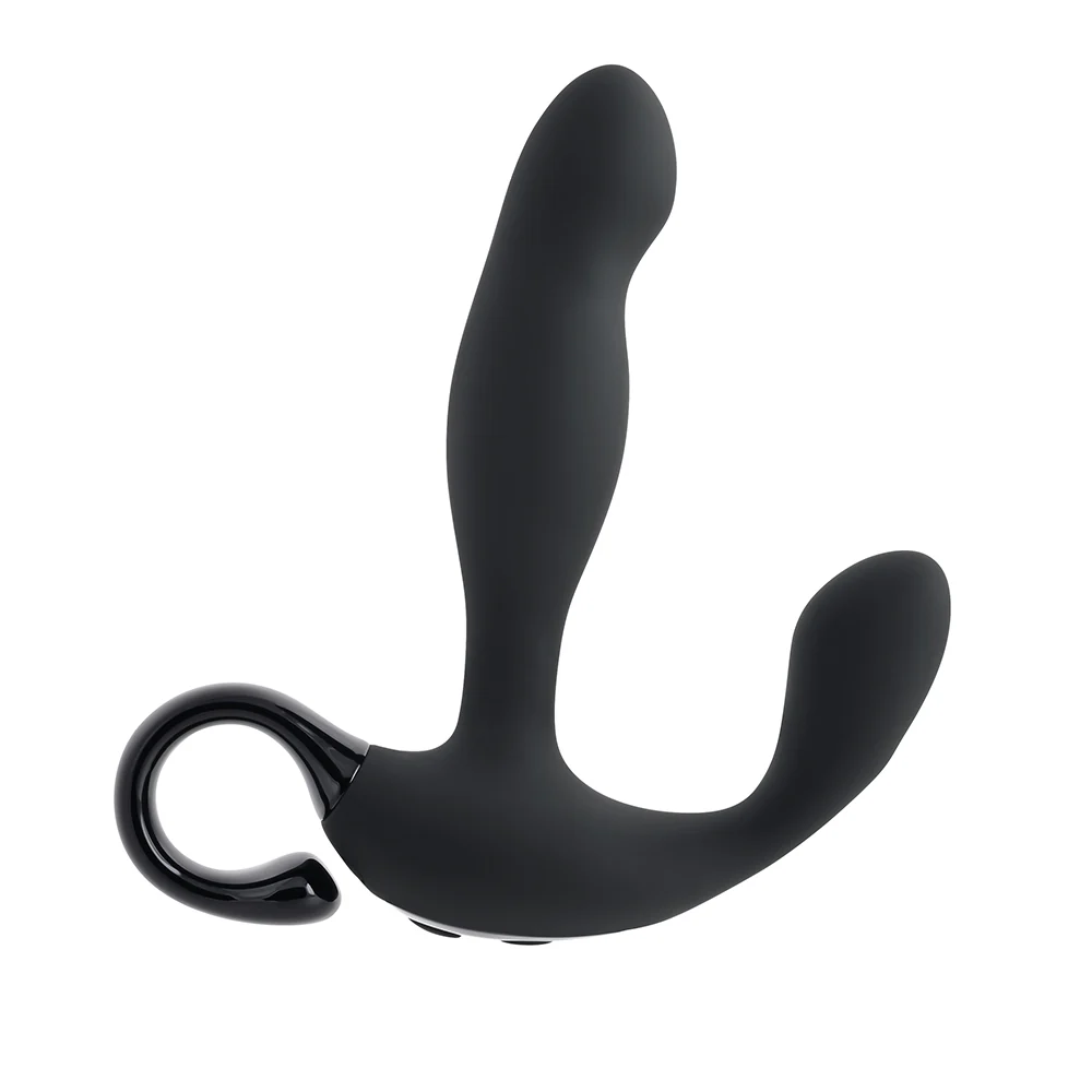 Playboy Come Hither Rechargeable Remote Controlled Silicone Vibrating Prostate Massager Black - Image 2