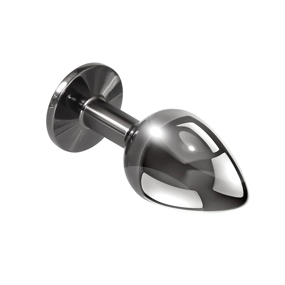 Playboy Pleasure 3 Ways 3-Piece Metal Anal Plug Set Hematite - Image 6