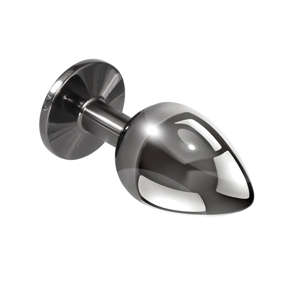Playboy Pleasure 3 Ways 3-Piece Metal Anal Plug Set Hematite - Image 7