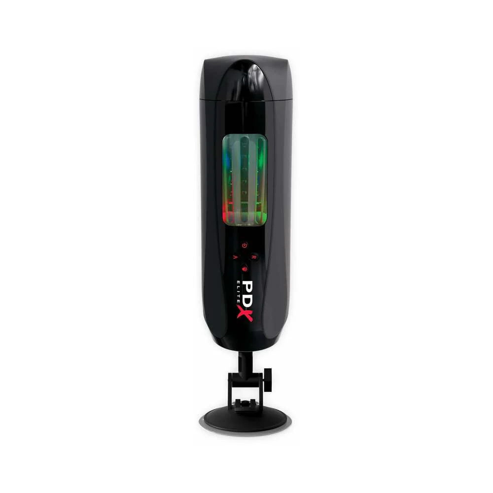 PDX Elite Ultimate Milker 2 Rechargeable Gyrating Suction Stroker With Hands-Free Suction Cup - Image 2