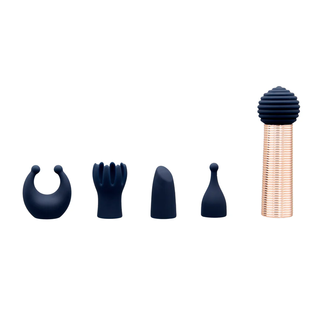 Pillow Talk Secrets Desires 6-Piece Silicone Mini Massager Set Navy - Image 17