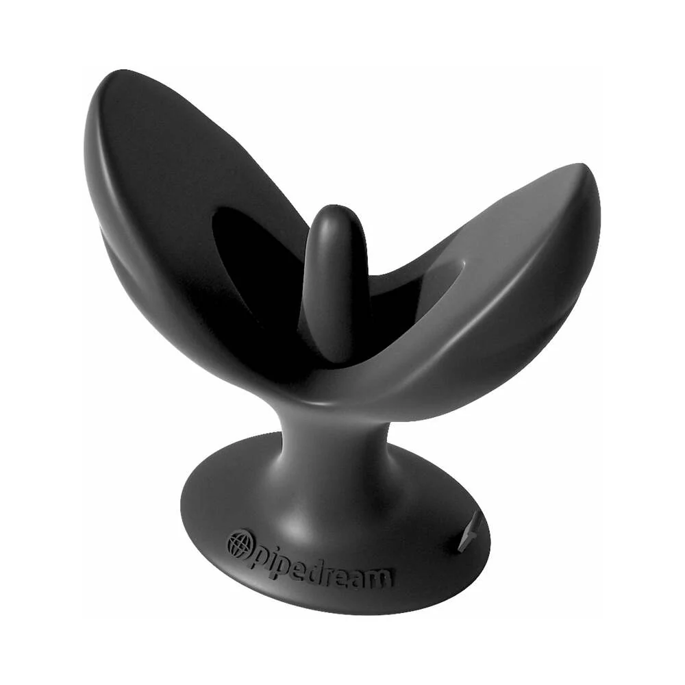 Anal Fantasy Collection Silicone Insta-Gaper Expanding Plug Black - Image 4