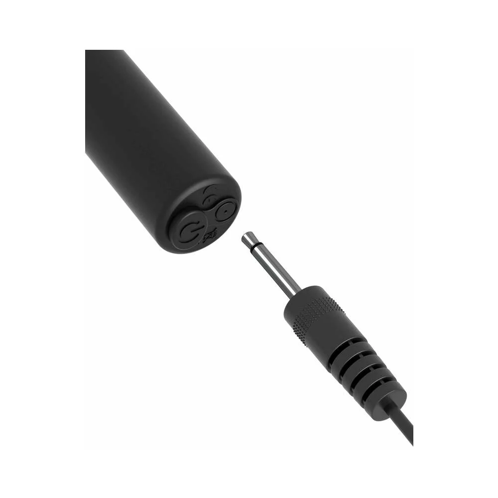 Anal Fantasy Collection Vibrating Remote Control Silicone Plug Black - Image 7