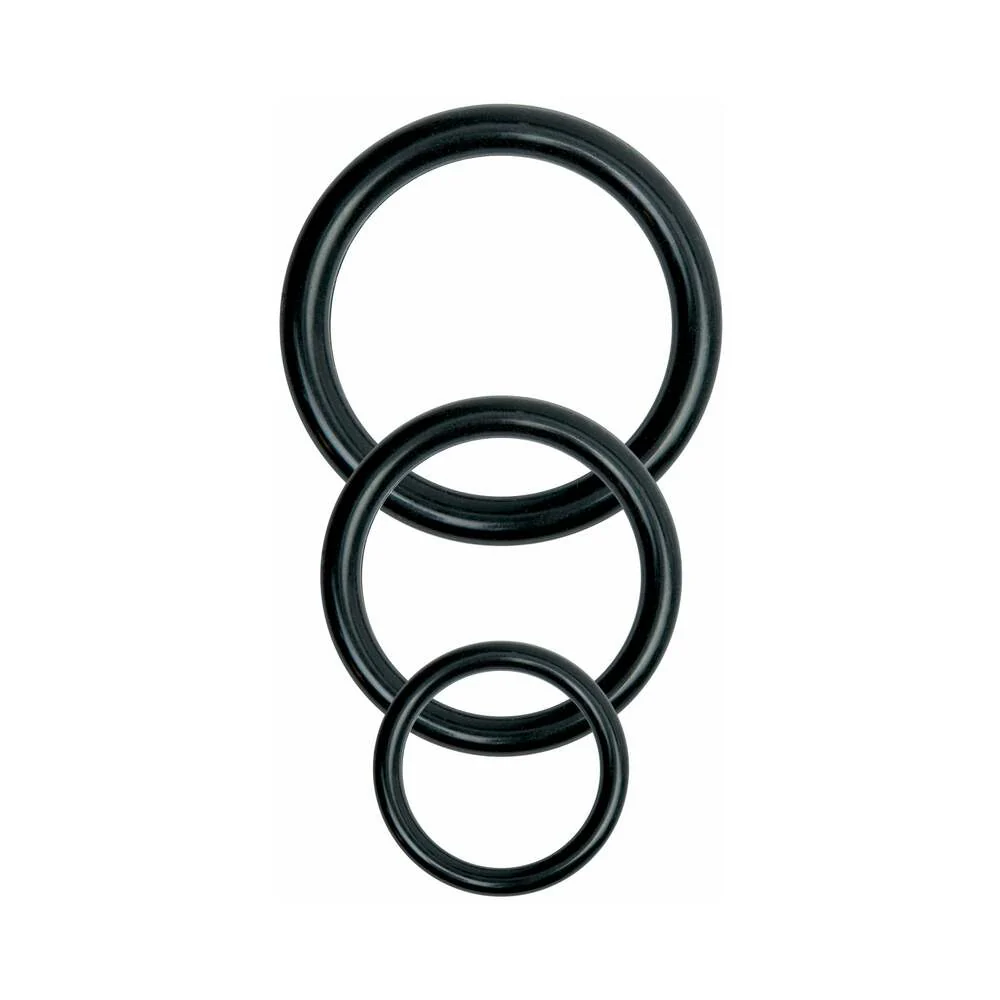 Basix Rubber Works Universal Harness Plus Size Black - Image 3