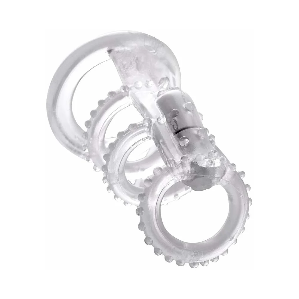 Fantasy X-tensions Vibrating Cock Cage Clear - Image 3