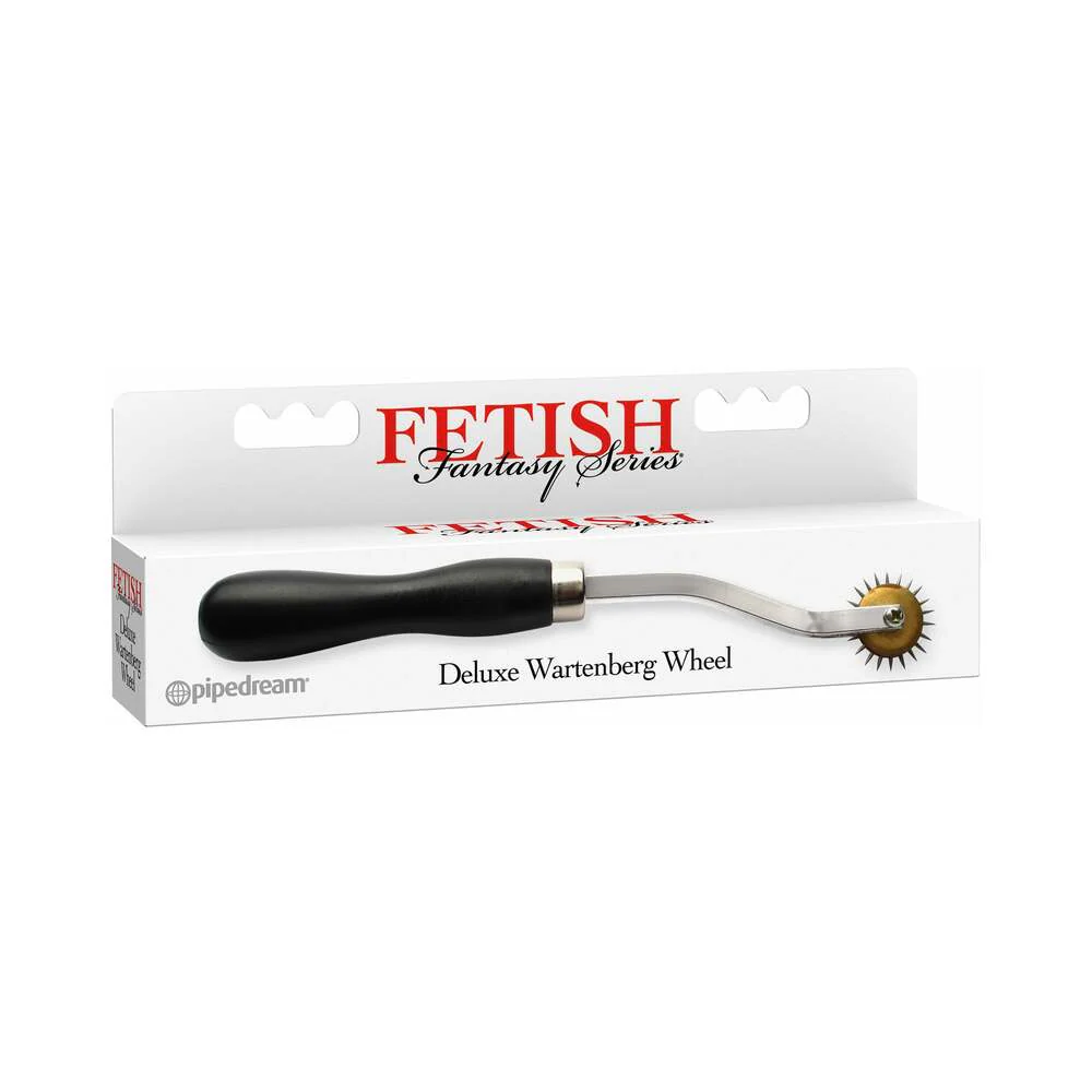 Fetish Fantasy Series Deluxe Wartenberg Wheel Silver/Black