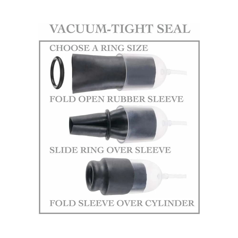 Fetish Fantasy Series Suck N' Stroke Head Pump Black - Image 4
