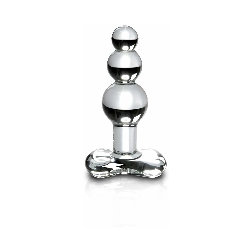 Icicles No. 47 Beaded 4 in. Glass Anal Plug Clear - Image 2