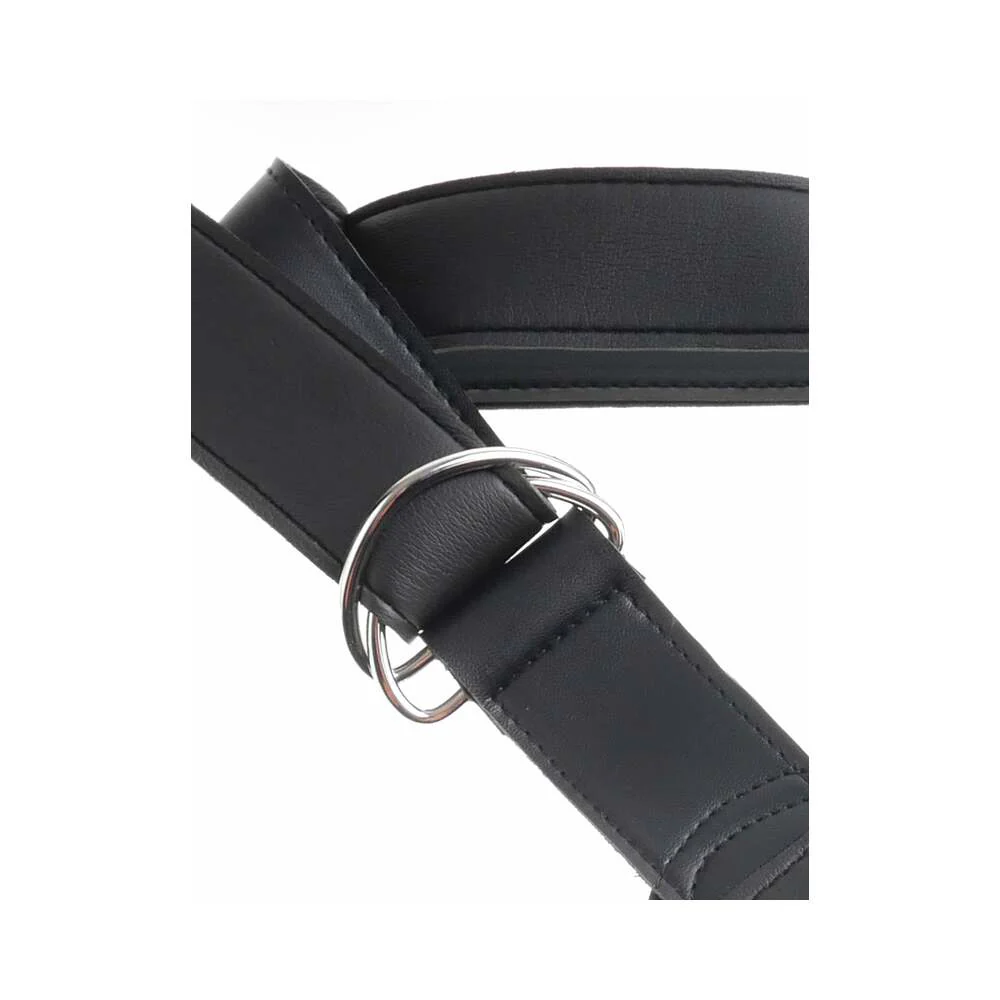 King Cock Strap-On Harness With 7 in. Cock Beige - Image 6