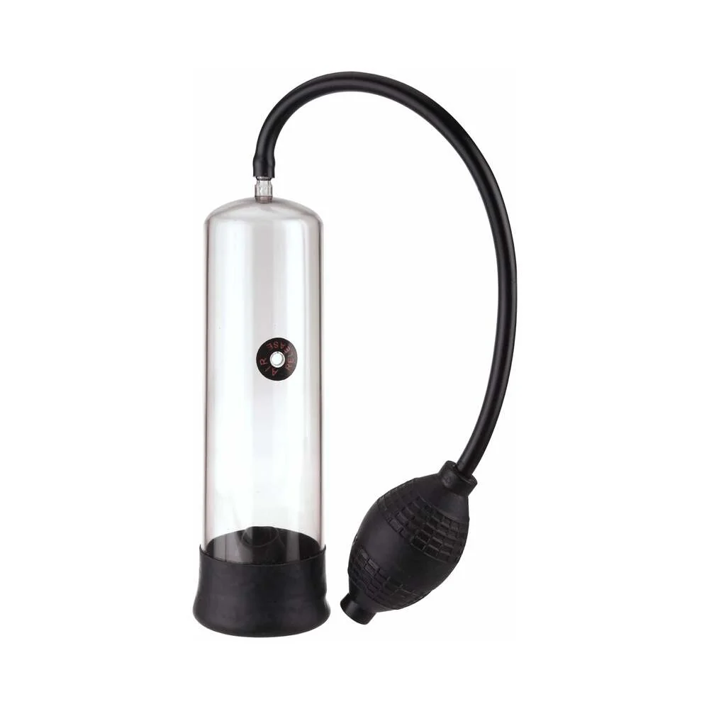 Pipedream Potent Developer Penis Pump Clear/Black - Image 2
