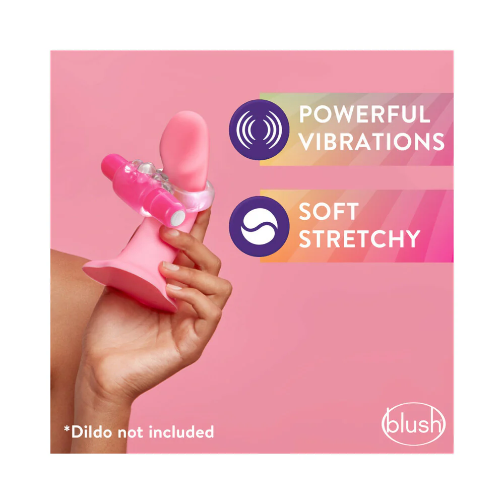 Play with Me Teaser Vibrating C-Ring Pink - Image 3