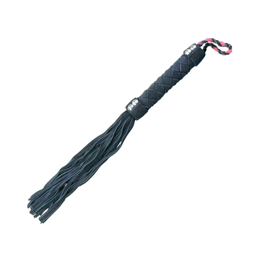 Ple'sur 15.5 in. Leather Flogger Black - Image 2
