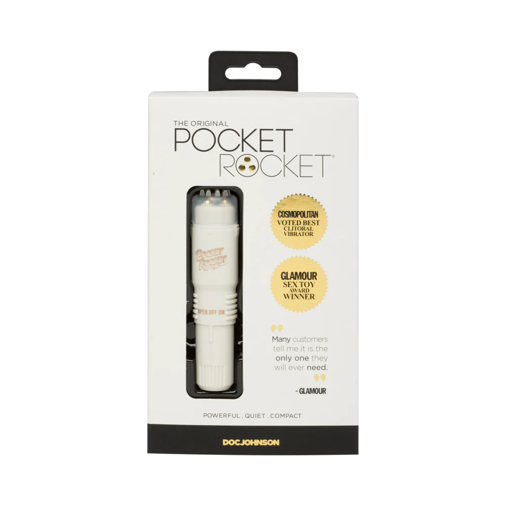 Pocket Rocket Vibe 4in. (Ivory) - Image 5