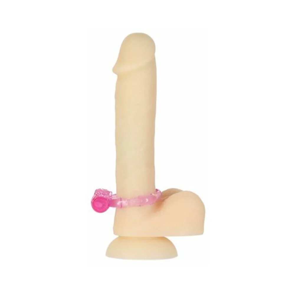 Powerbullet Vibrating Cockring Butterfly Pink - Image 6