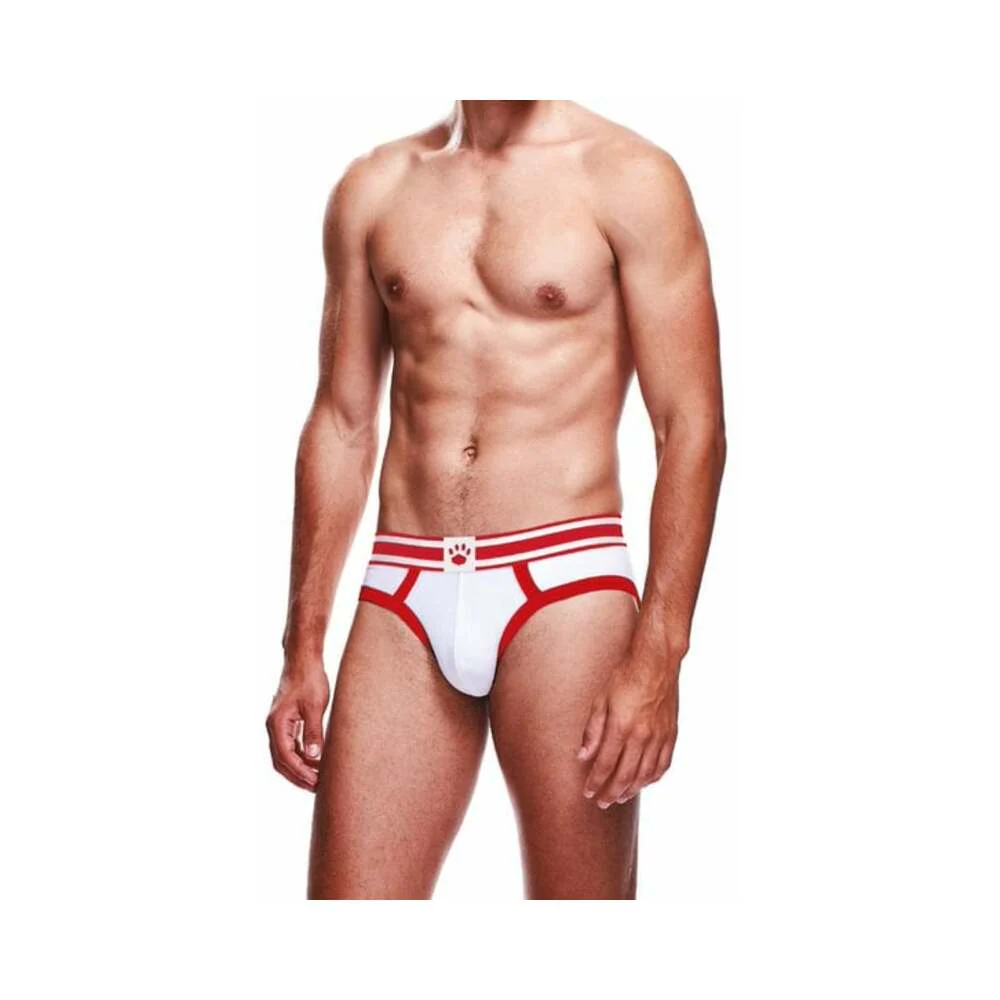 Prowler Brief White/Red S - Image 2