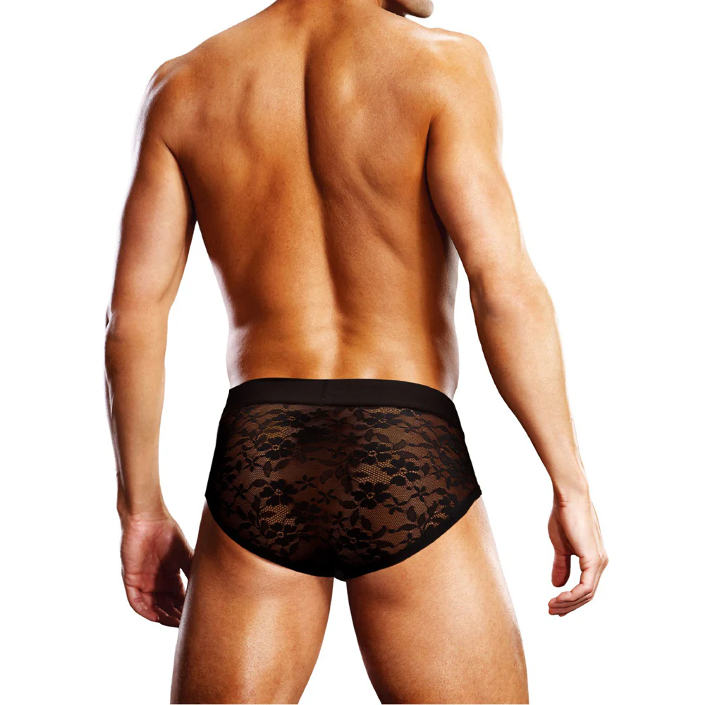 Prowler Lace Brief Black XL - Image 3