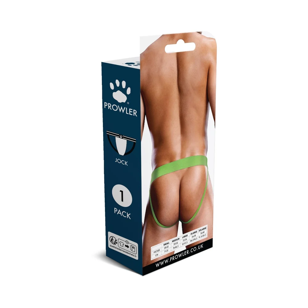 Prowler Lace Jock Strap Neon Green L - Image 4