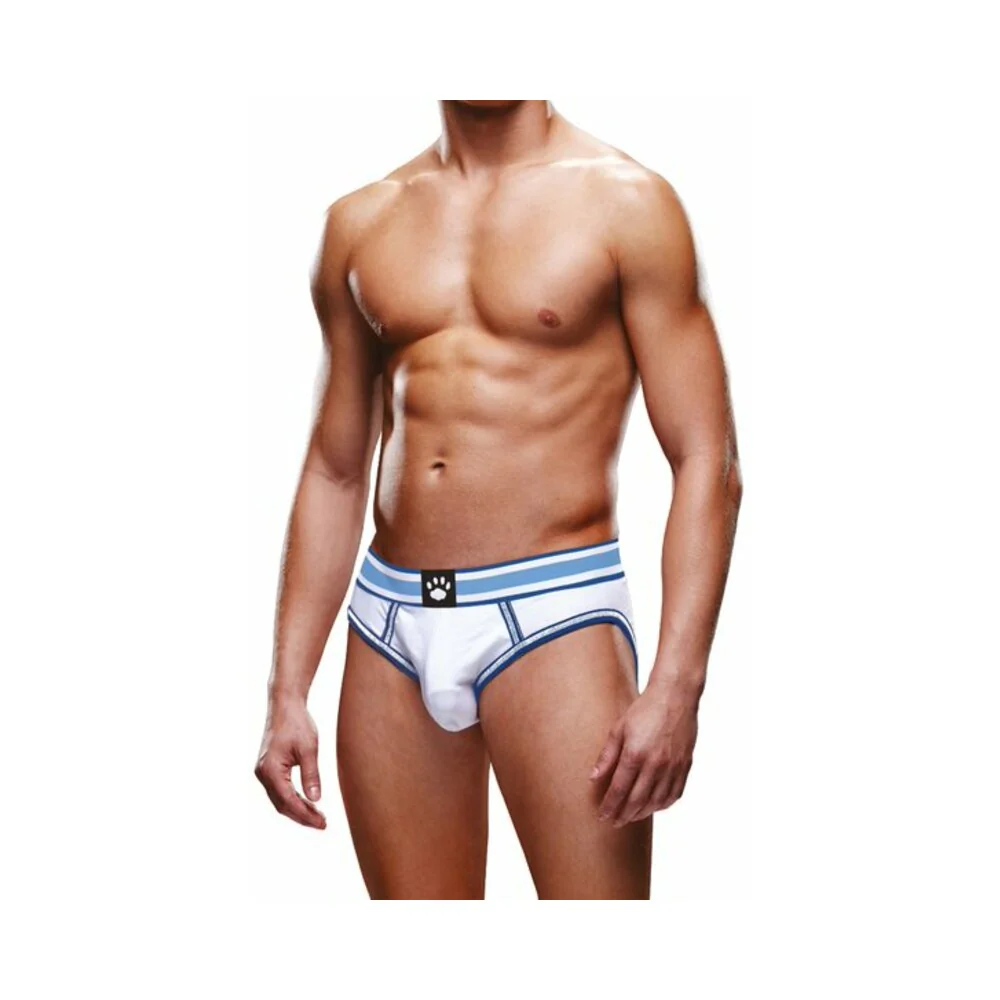 Prowler Open Brief White/Blue L - Image 2