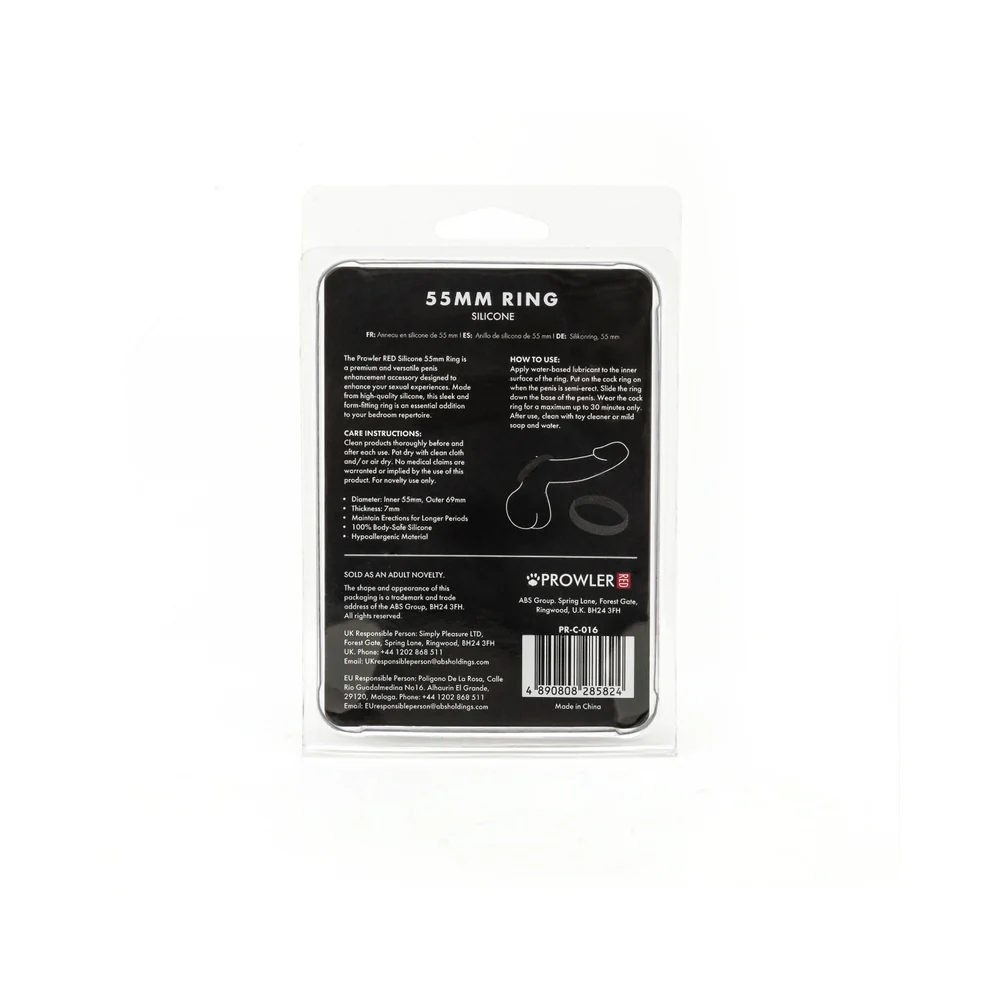 Prowler RED 55mm Silicone Ring Black - Image 4