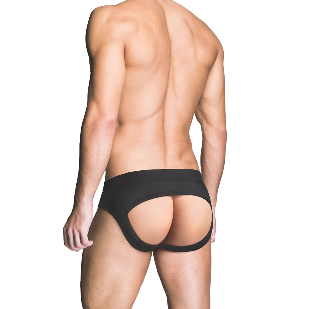 Prowler RED Assless Brief Black L - Image 3