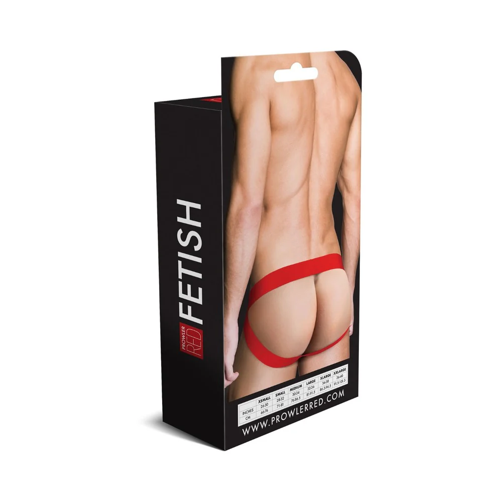 Prowler RED Assless Jock Strap Red L - Image 4