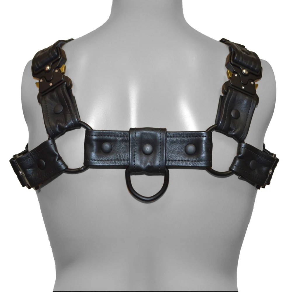 Prowler RED Bull Harness Black with Metal Fittings M - Image 6
