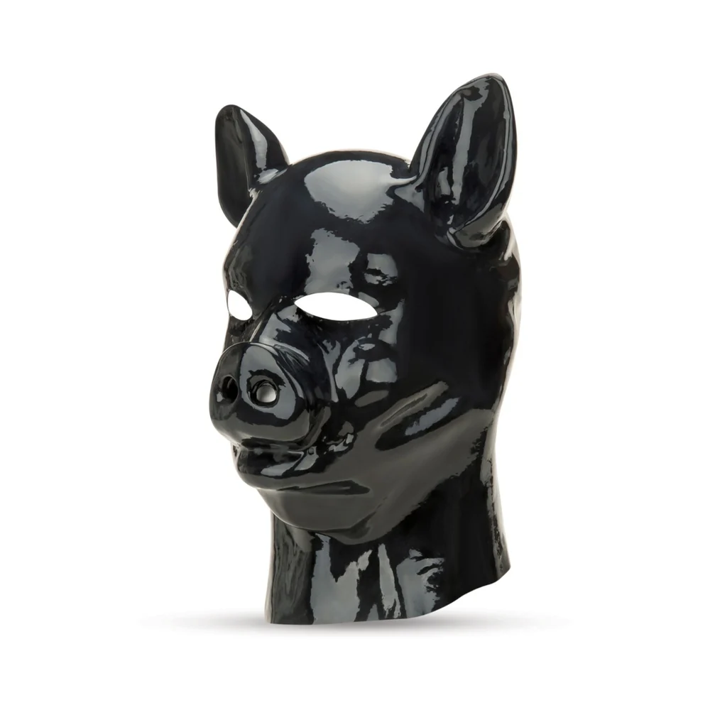 Prowler RED Latex Pig Hood - Image 3