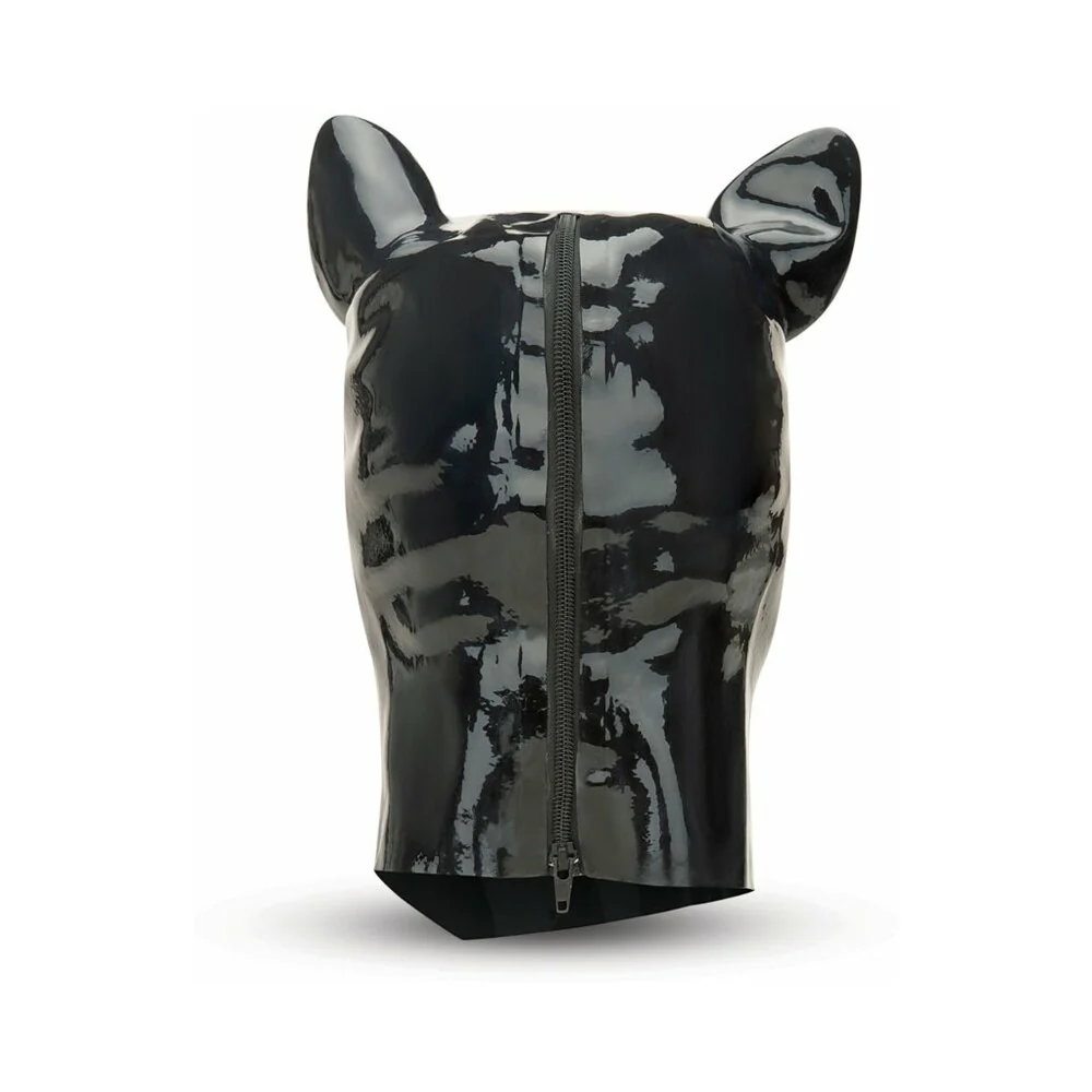 Prowler RED Latex Pig Hood - Image 5