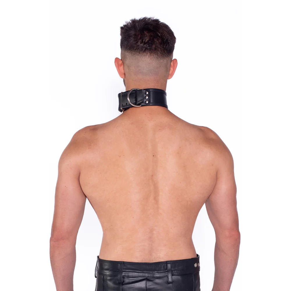 Prowler RED Leather Collar S/M - Image 3