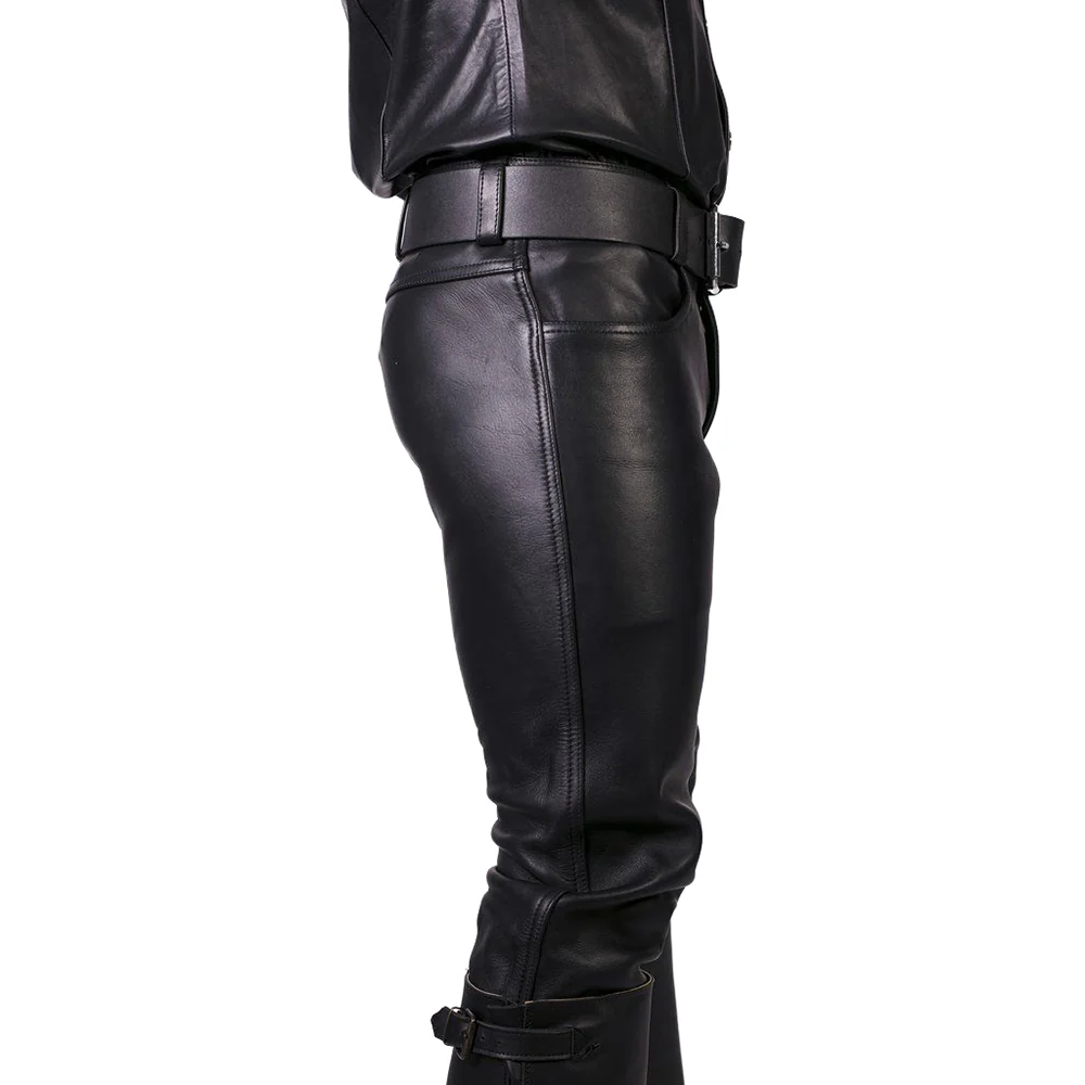 Prowler RED Leather Jeans Black 32 in. - Image 5