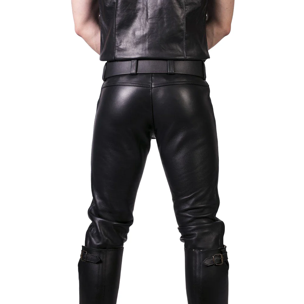 Prowler RED Leather Jeans Black 32 in. - Image 6