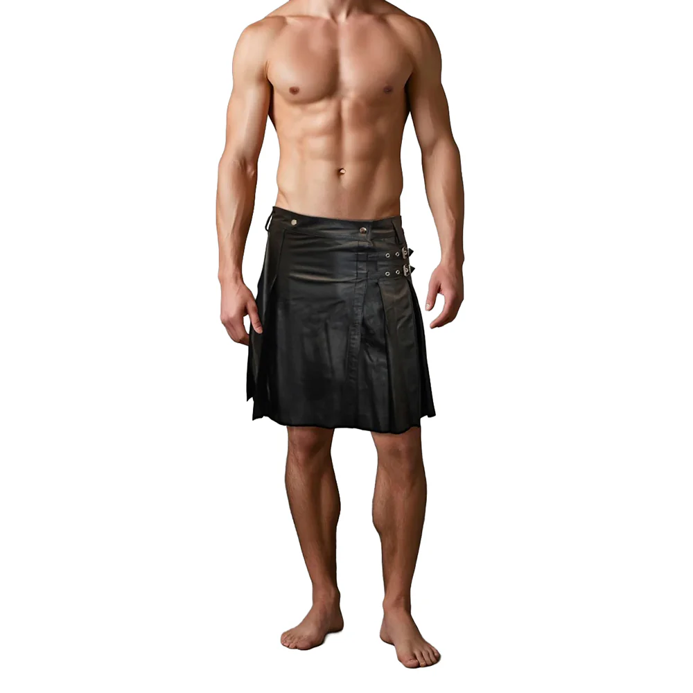 Prowler RED Leather Kilt Size 38-40 - Image 4